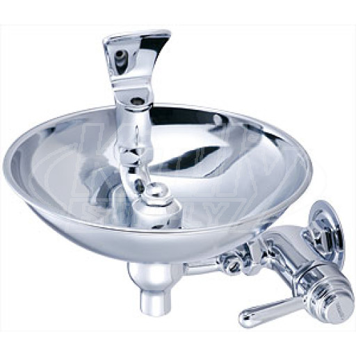 Central Brass 0366-HX8V Self-Closing Drinking Faucet 