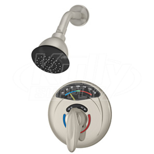 Symmons 1-1000VT-STN Visu-Temp With Clear-Vue