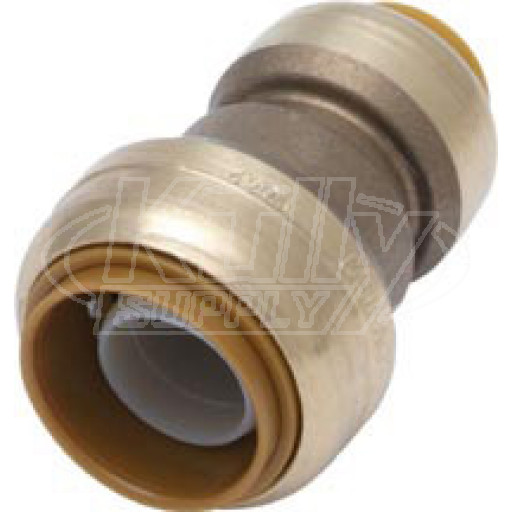 Sharkbite U058LF Reducing Coupling 3/4" X 1/2" - Lead Free