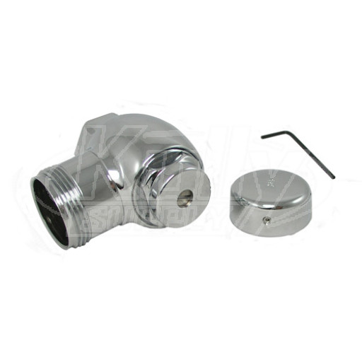 Zurn P6000AV-C-SD-CP Vandal-Resistant Screwdriver Stop Cap 1"