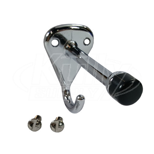 Robert Brooke 96200B Coat Hook w/Bumper
