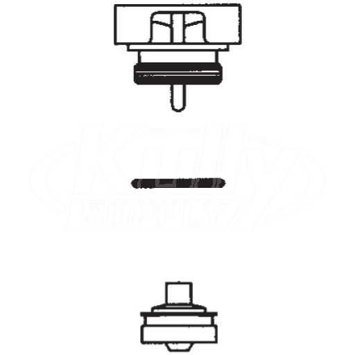 Fisher 3990-8001 Repair Kit-1/2"