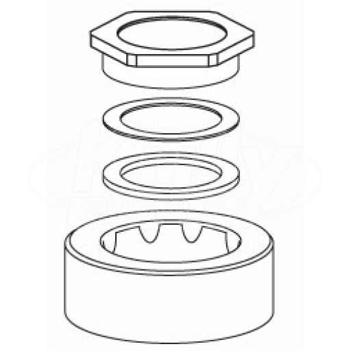 Sloan Crown II Spud Coupling Assembly