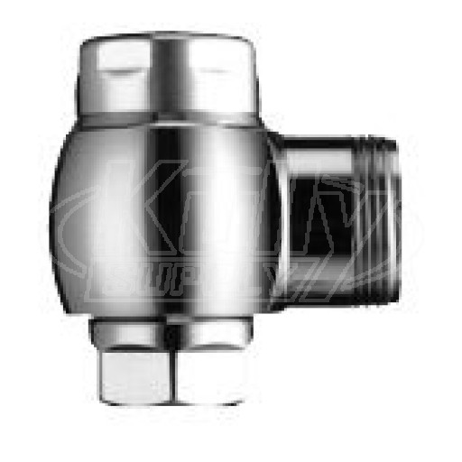 Sloan NH-710-AW Naval Brass Whitworth Inlet (for Adjustable Tail 1")