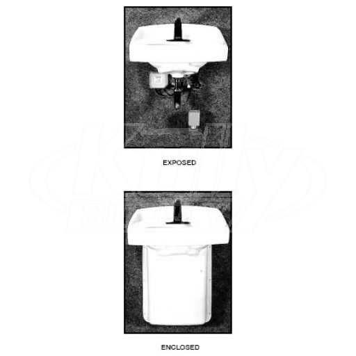 Sloan OPTISHIELD ETF-529 Lavatory Shield
