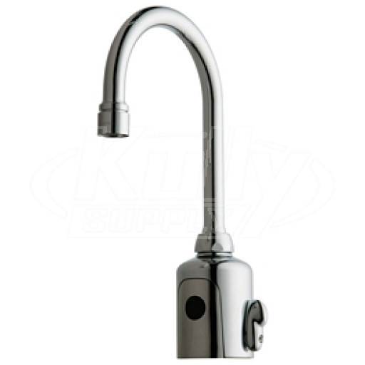 Chicago 116.123.AB.1 HyTronic Gooseneck Sensor Faucet