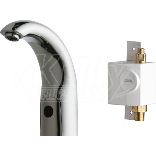 Chicago 116.952.AB.1 HyTronic Traditional Sink Faucet with Dual Beam Infrared Sensor