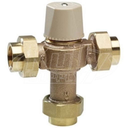 Chicago 122-ABNF ECAST® Thermostatic Mixing Valve (for 1)