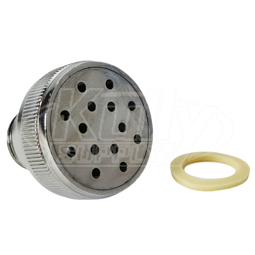 T&S Brass B-0103 Rosespray Outlet, 3/8" NPT Male Threads