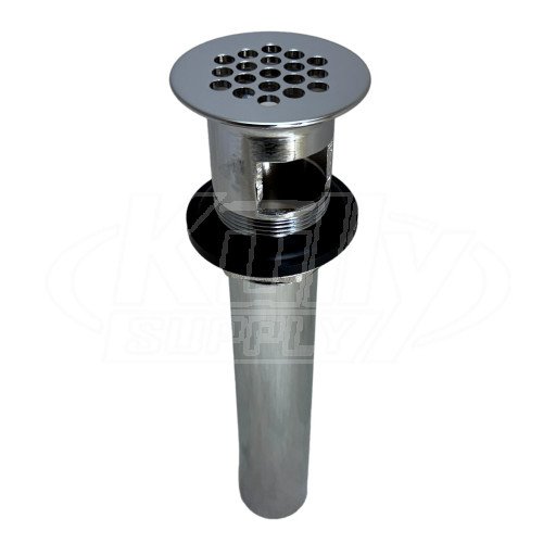 T&S Brass B-0899 Grid Drain, Cast Brass w/ Polished Chrome
