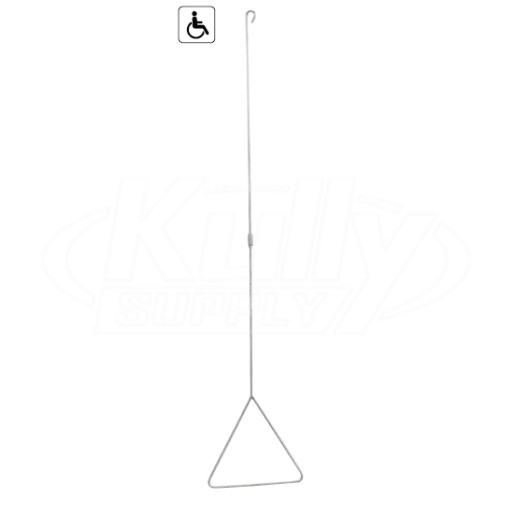 Bradley 128-156C Drench Shower Pull Rod 48"