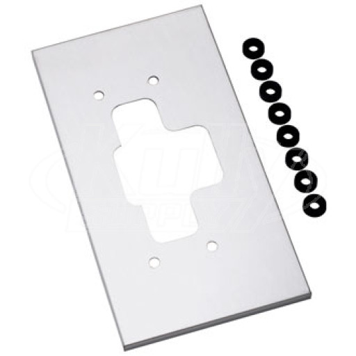 Haws BP7 Back Panel Satin Stainless Steel