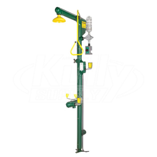 Speakman SE-7000 Freeze-Protected Floor-Mounted Combination Drench Shower & Eye/Face Wash