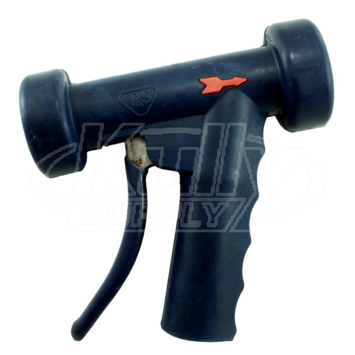 T&S Brass MV-3516-24 Water Gun, Aluminum, Rear Trigger, 5/16" Orifice, 1/2" NPT Female Inlet