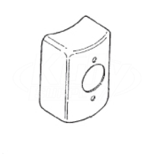 Bradley 150-093 Escutcheon (6 Person Column)