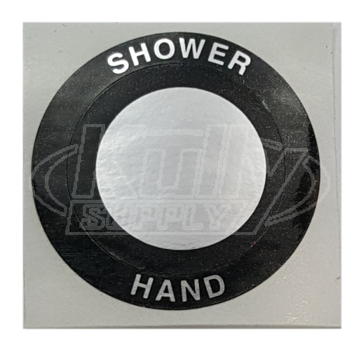 Zurn T7073-2P 2-Way Diverter Dial Plate Sticker