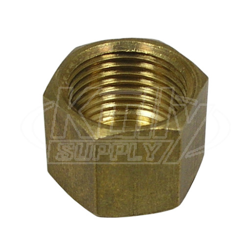 Zurn 60145002 Nut, 3/8-18 Npsm, F/Widespread Shank, Flex