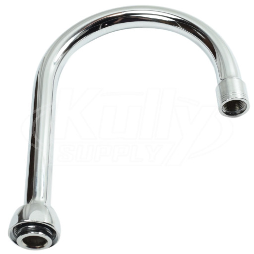 Chicago GN2BH8JKABCP 5-1/4" Rigid / Swing Gooseneck Spout 