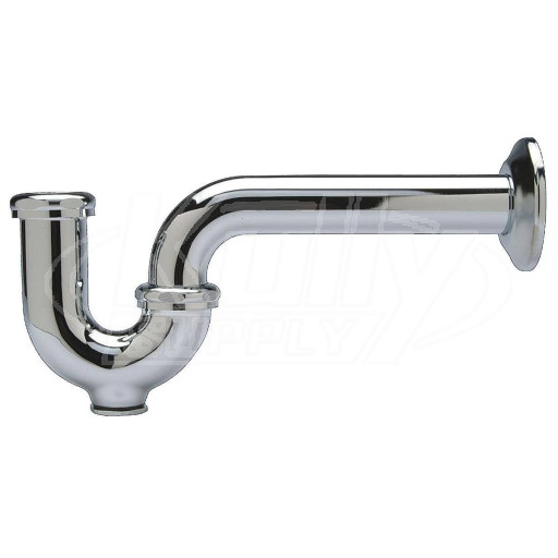 Zurn Z8700-PC P-Trap w/ Wall Bend 1 1/4"-1 1/4"