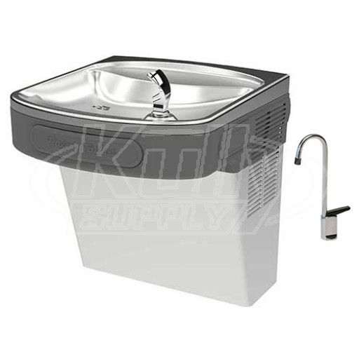Halsey Taylor HTVZ8-NFX-SS Stainless Steel Drinking Fountain with Glass Filler
