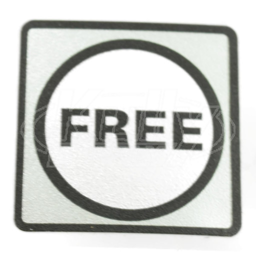 Bradley P20-034 "Free" Label