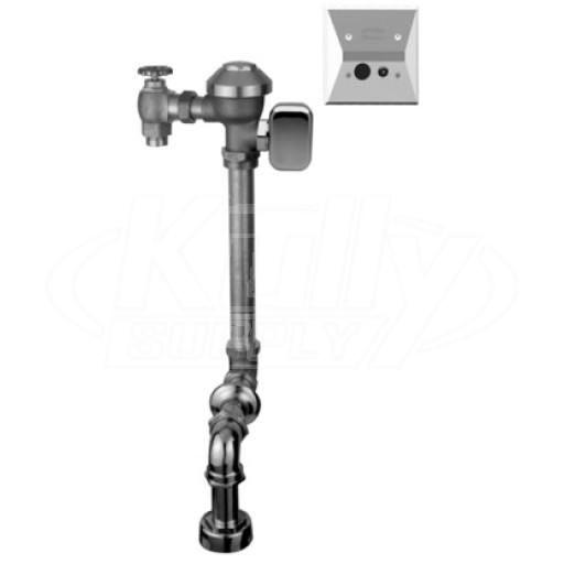 Zurn ZEMS6153AV-HET 1.28 GPF Hardwired Concealed Sensor Flush Valve
