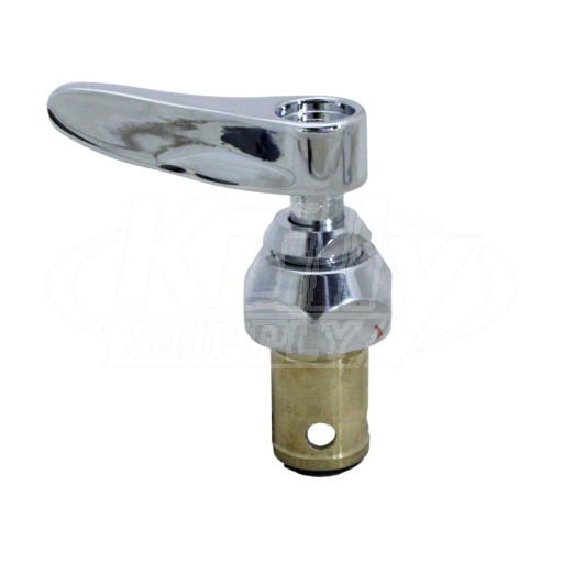 T&S Brass 019638-40 Eterna Cartridge, LTC w/ Spring Check, Lever Handle, Screw, & Index (Red)