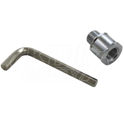 T&S Brass 019652-40 Hex Swivel Assembly for 3/8" Hose Reel