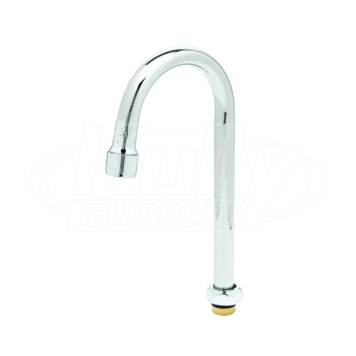 T&S Brass 179X-V12 4-3/8" Swivel Gooseneck, 1.2 GPM VR Aerator (CEC)