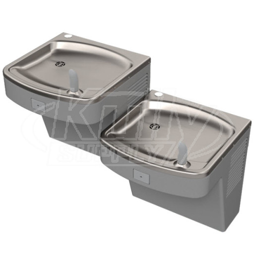 Murdock A172408F-UG Stainless Steel Bi-Level Wall Mount Drinking Fountain
