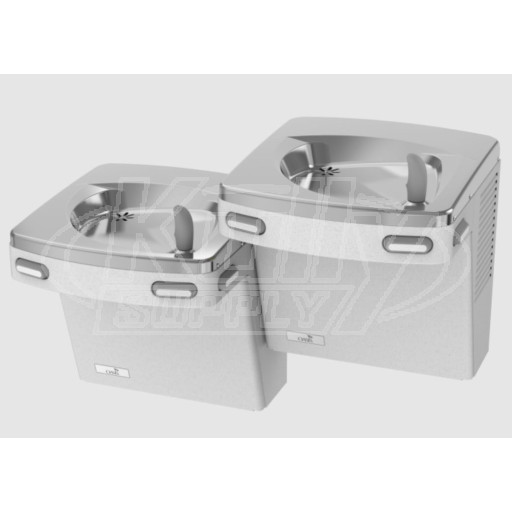 Oasis PGF8ACSL Stainless Steel Refrigerated Bi-Lev Cooler with VersaFilter III
