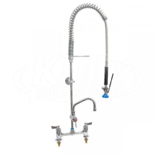 Fisher 34260 8" Deck Mounted Pre-Rinse Faucet with Lever Handles
