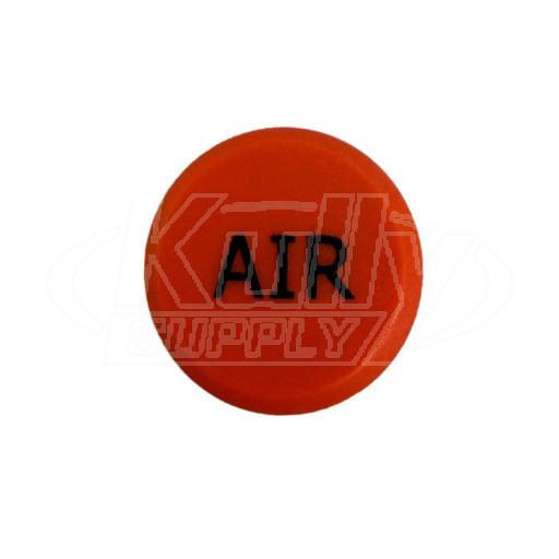 WaterSaver PA062ORG Air Press-In Index Button Orange