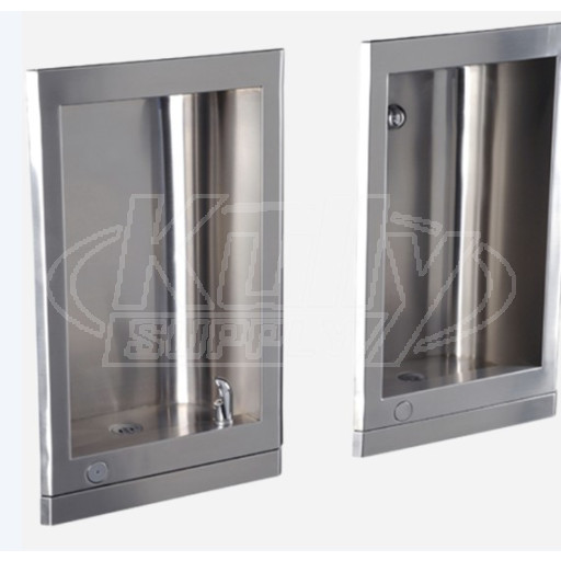 Murdock A181400F-CUSP Recessed Non-Refrigerated Drinking Fountain with Cuspidor and Flexible Bubbler