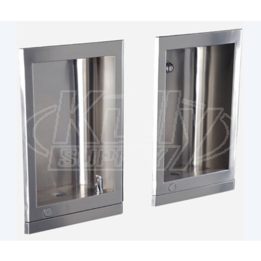 Murdock A181400S-CUSP Recessed Non-Refrigerated Drinking Fountain with Cuspidor and Stainless Bubbler