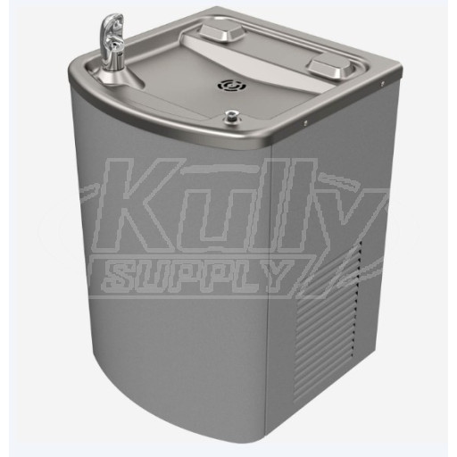 Murdock A311108S Wall Mounted 8 GPH Drinking Fountain with Stainless Bubbler