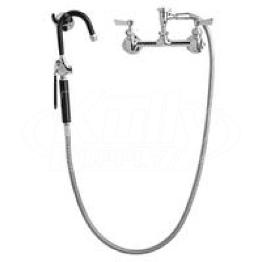 Fisher 2240 Pot Filler - 8" Adj Wall Control Valve