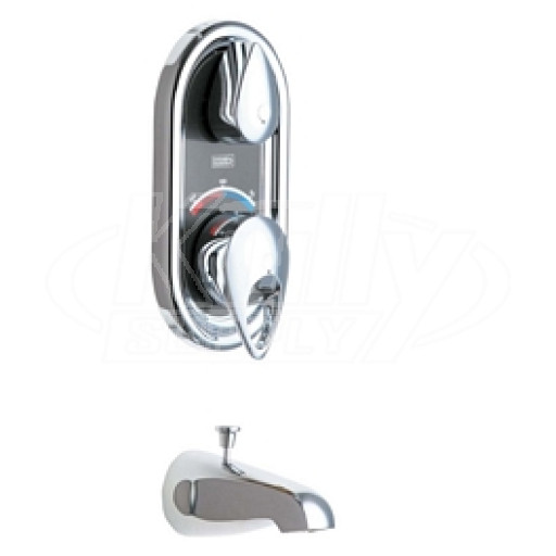 Chicago 2501-CP Tub Fitting