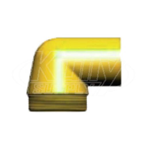 Guardian 330-12-08RSE-YEL Plastic Street Elbow Yellow (Discontinued)