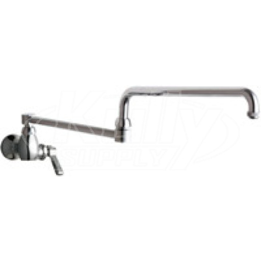 Chicago 332-DJ26ABCP Single Supply Sink Faucet