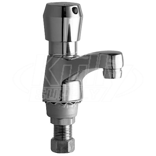 Chicago 333-665PSHVPAABCP E-Cast Lavatory Metering Faucet