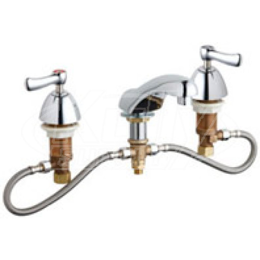 Chicago 404-VHZABCP Concealed Hot and Cold Water Sink Faucet