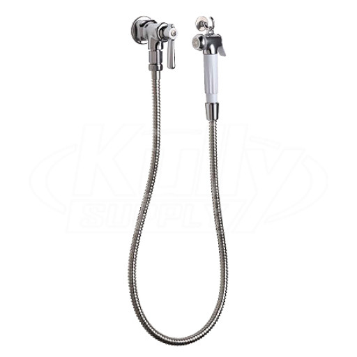 Chicago 442-83044CP Wall Mounted Bidet Faucet