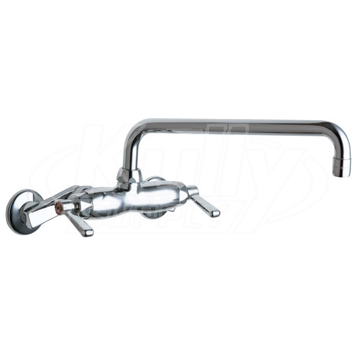 Chicago 445-L12XKABCP Hot and Cold Water Sink Faucet