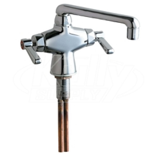 Chicago 51-XKABCP Hot and Cold Water Mixing Sink Faucet