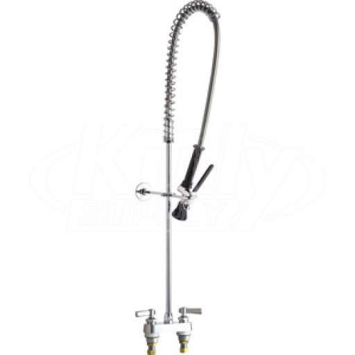 Chicago 526-919SLXKCABCP Deck Mounted Pre-Rinse Fitting