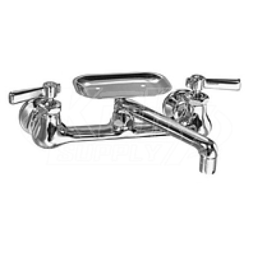 Chicago 540-ABCP Hot and Cold Water Sink Faucet with Soap Dish