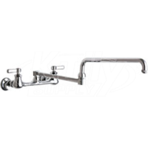 Chicago 540-LDDJ24ABCP Hot and Cold Water Sink Faucet