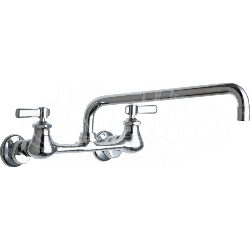 Chicago 540-LDL12ABCP Hot and Cold Water Sink Faucet