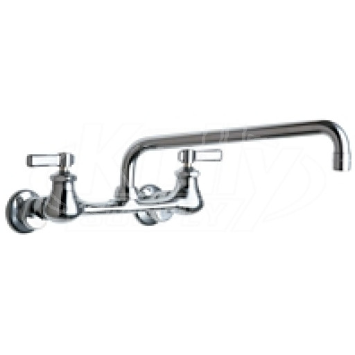 Chicago 540-LDL12E35ABCP Hot and Cold Water Sink Faucet